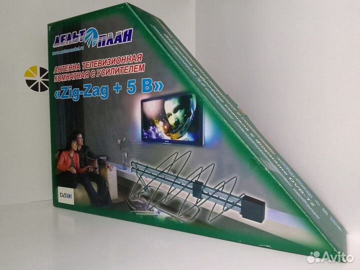 Антенна комнатная активная 5В - 20 каналов