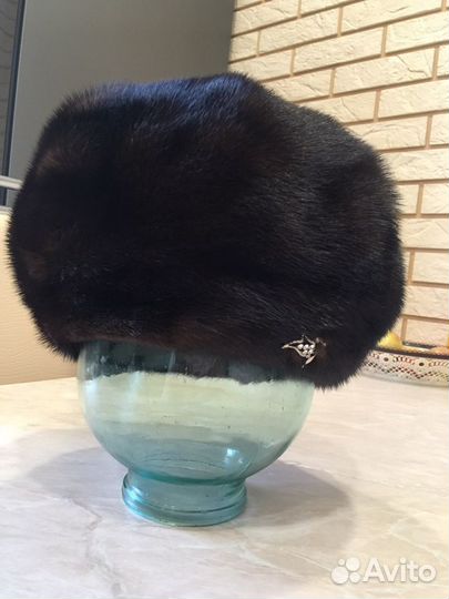 Берет норковый