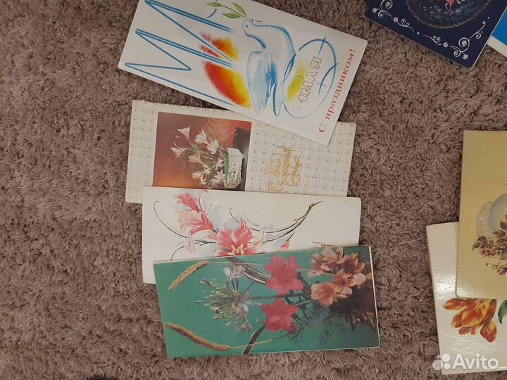 Коллекция маленьких открыток СССР