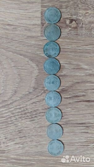 Старые монеты Индии погодовка