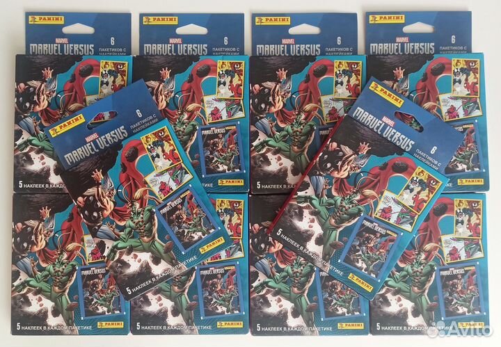 Panini Marvel Versus - 10 блистеров