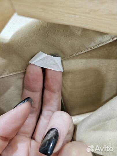 Новое Arket М-L лён/хлопок платье