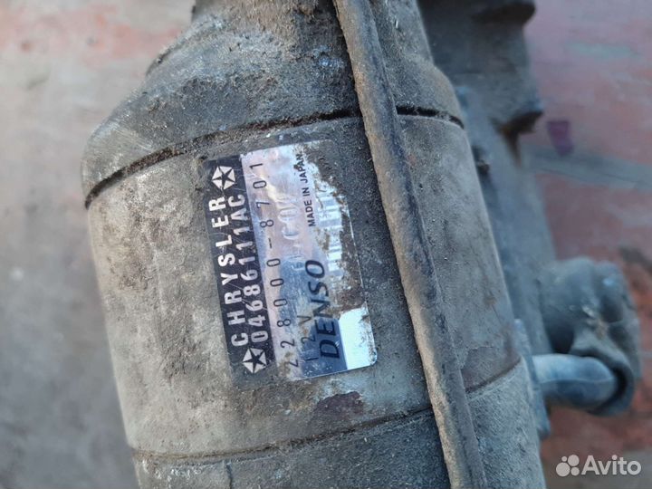 Стартер chrysler voyager