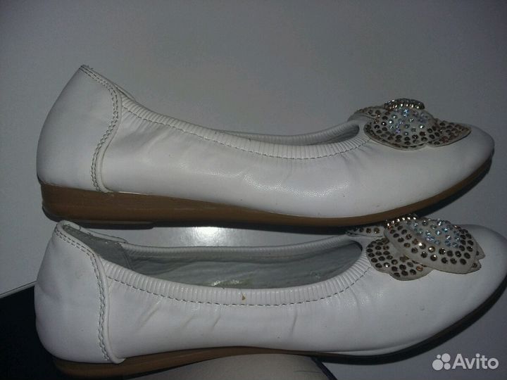 Туфли белые