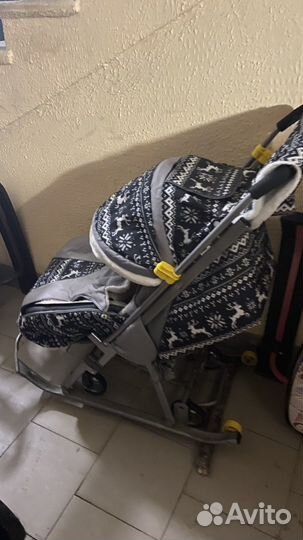 Коляска санки Ника