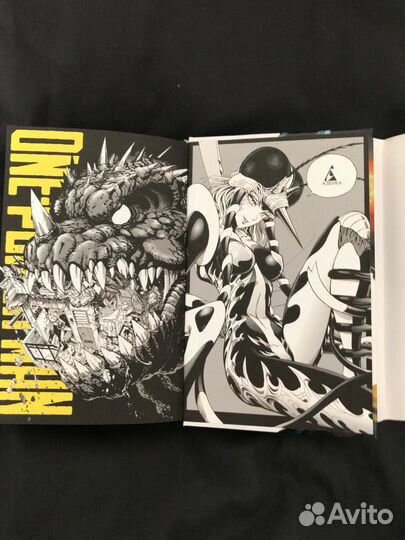 One punch man манга