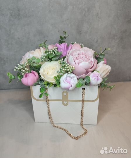 Букет из мыла