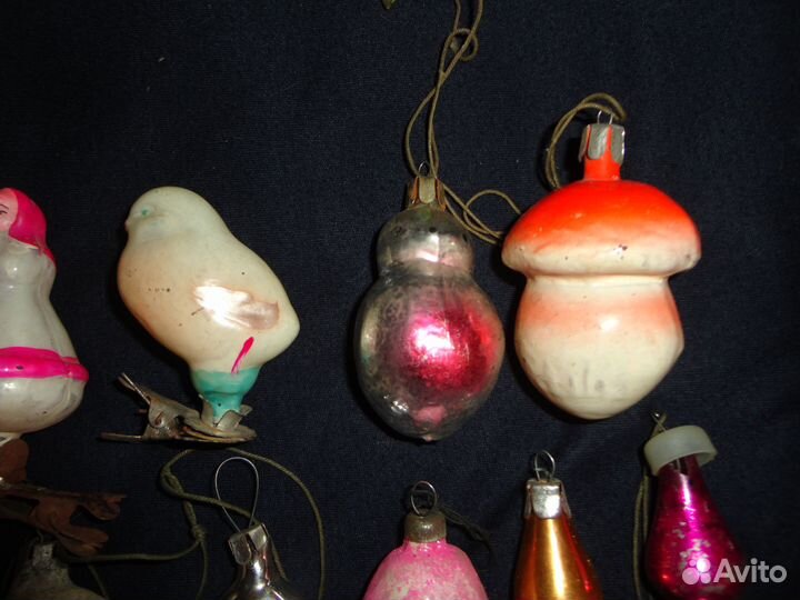 Елочные игрушки СССР