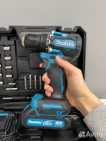 Шуруповерт Makita 36v бесщеточный + набор