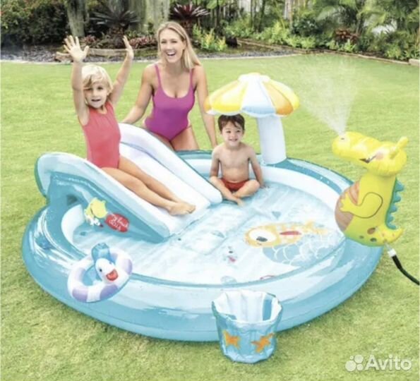 Детский надувной бассейн