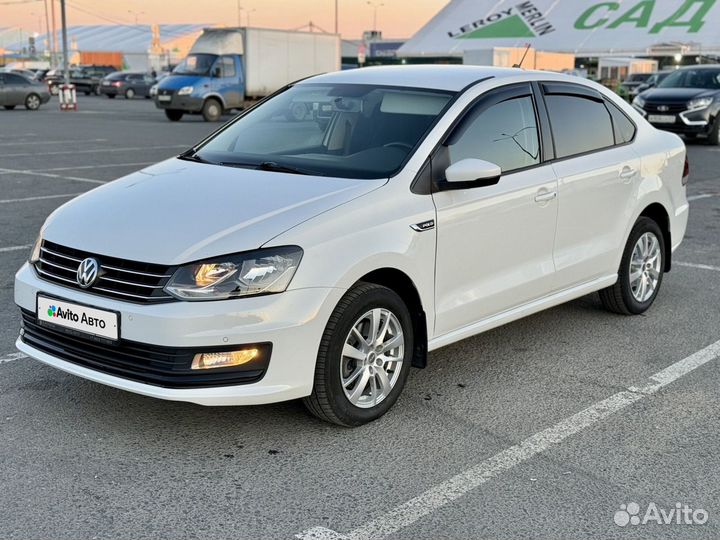 Volkswagen Polo 1.6 AT, 2018, 80 898 км