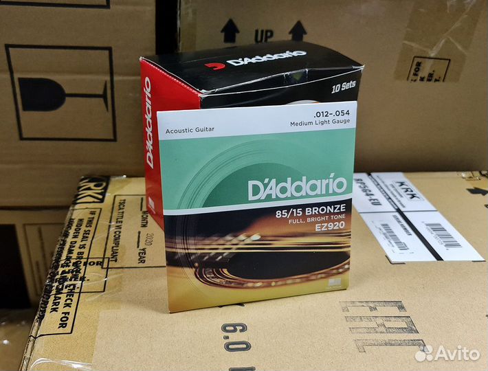 D'Addario EZ920 струны для акустической гитары