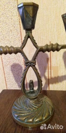 Старинный подсвечник