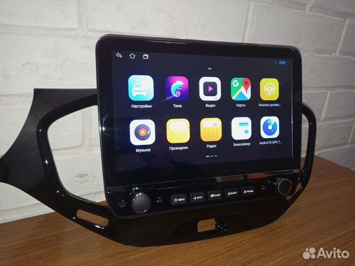 Магнитола LADA Vesta 10 дюймов android