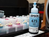 T67344A Контейнер с чернилами Epson для L800 Yello