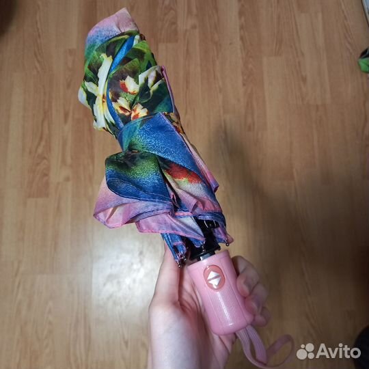 Зонт в цветочек