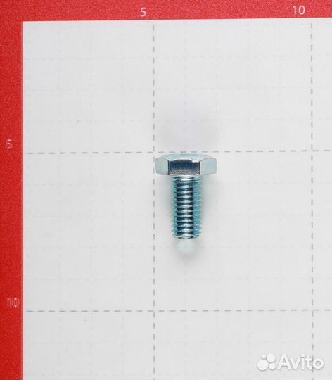 Болт оцинкованный M10x20 мм DIN 933 (25 шт.)