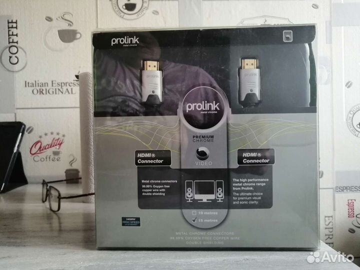 Кабель hdmi prolink hmc286-1500 1.4 15 метров