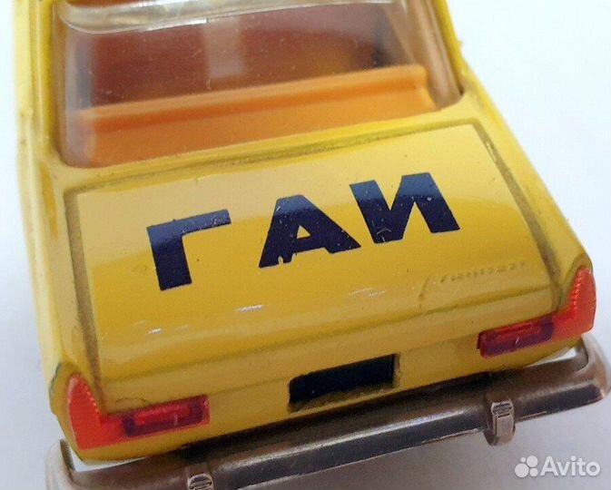 Москвич-412 гаи/милиция СССР А8 (жёлтый) СССР Агат
