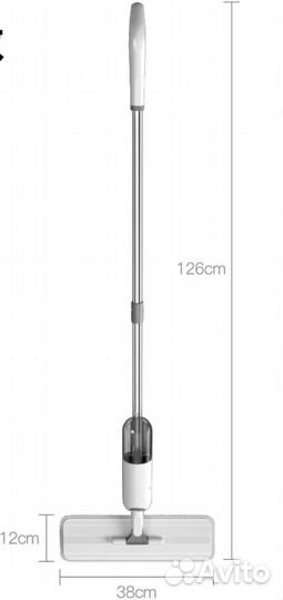 Швабра с распылителем новая