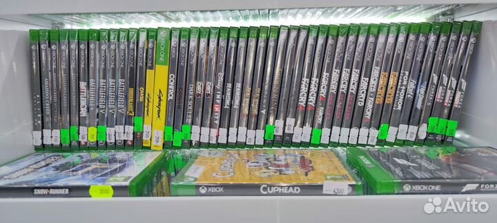 Игры на дисках для Xbox one диски