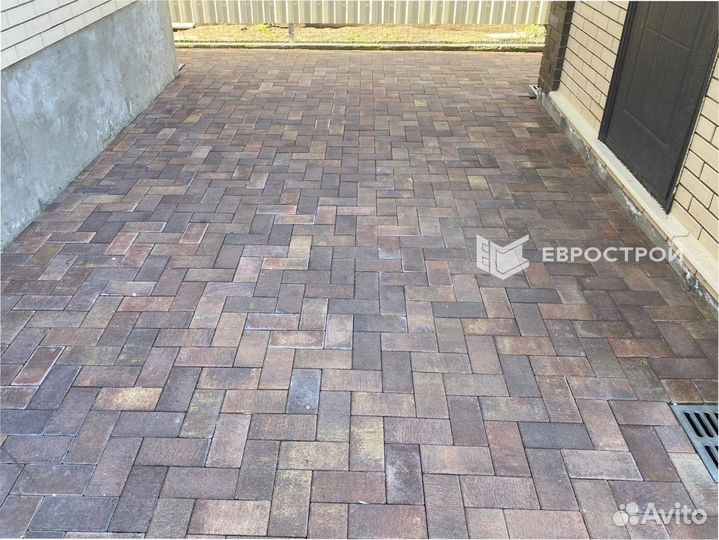 Тротуарная плитка, брусчатка, бордюры, газонная решетка