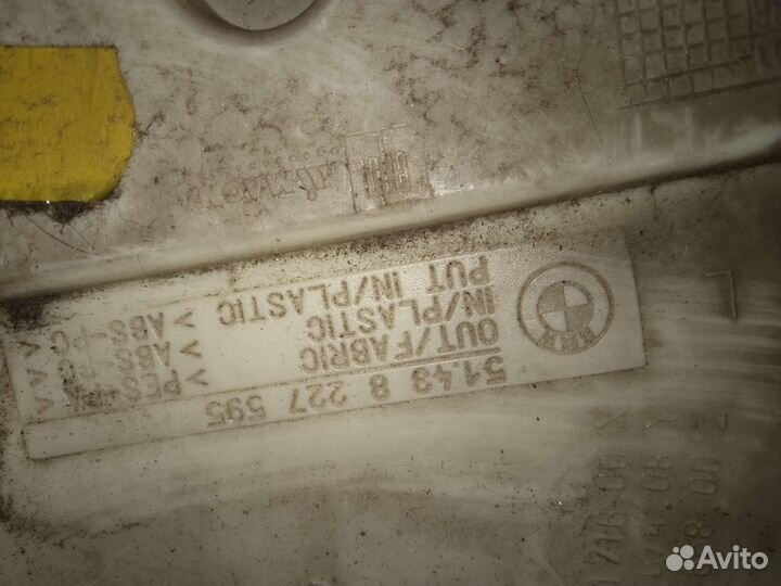 Обшивка стойки верхняя левая BMW 5 E39 бмв 5 е39