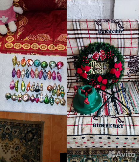 Елочные игрушки СССР Цена за все