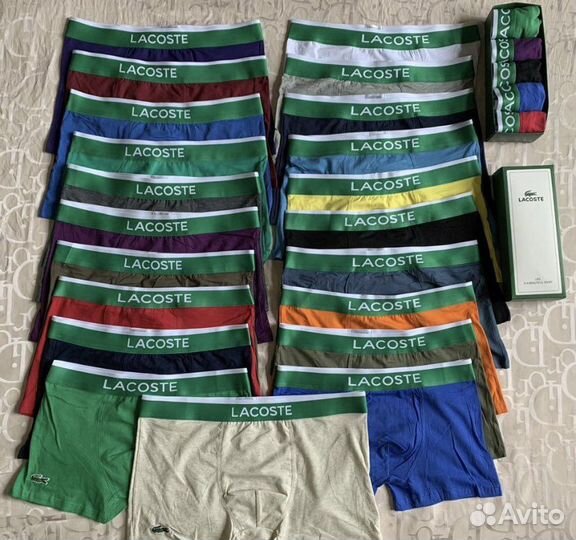 Трусы мужские боксеры lacoste