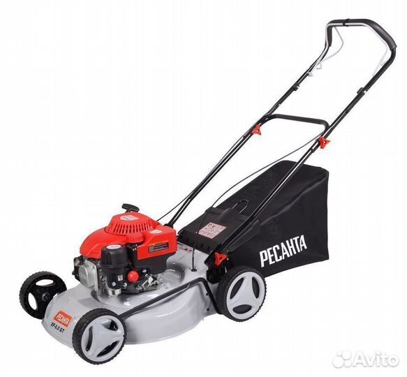 Газонокосилка бензиновая самоход 6 л.с Ресанта