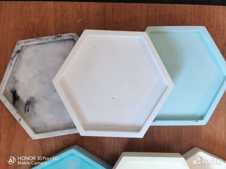 Поднос из гипса