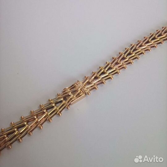 Золотой браслет для часов
