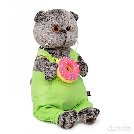 Мягкая игрушка кот Басик