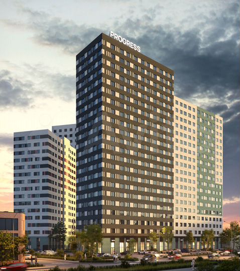 2-к. квартира, 48,7 м², 11/23 эт.