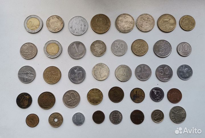 Монеты разных стран