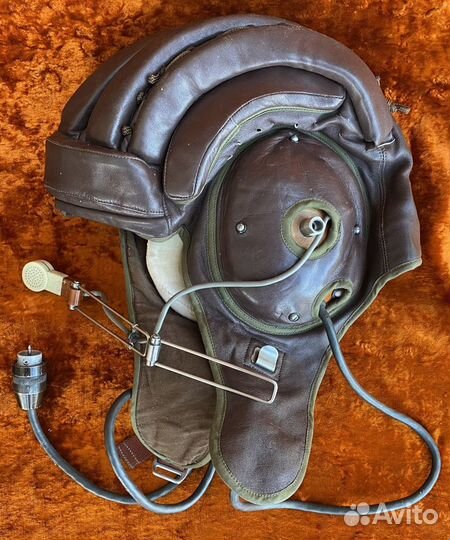 Шлемофон танковый генеральский летний. 1979 год