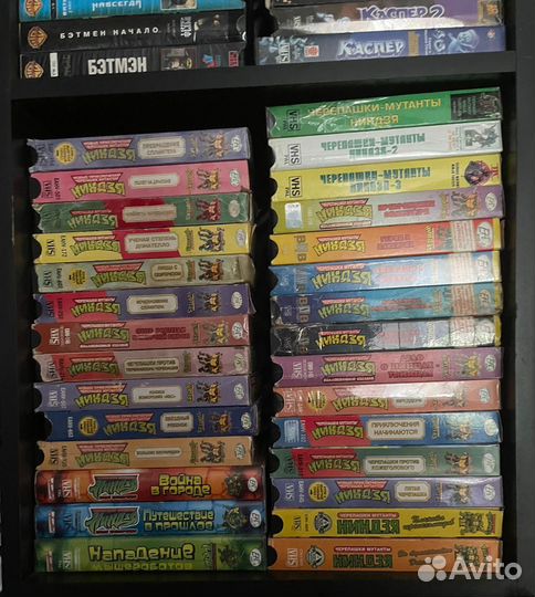 Видеокассеты vhs, Ниндзя Черепашки Ninja Turtles