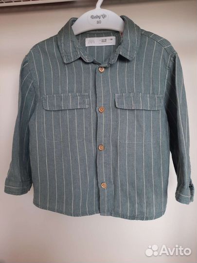 Рубашка Zara на мальчика 86