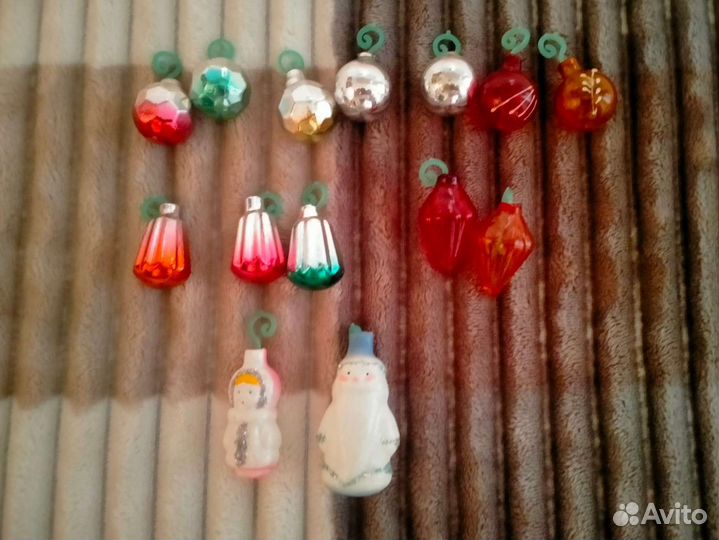 Елочные игрушки СССР