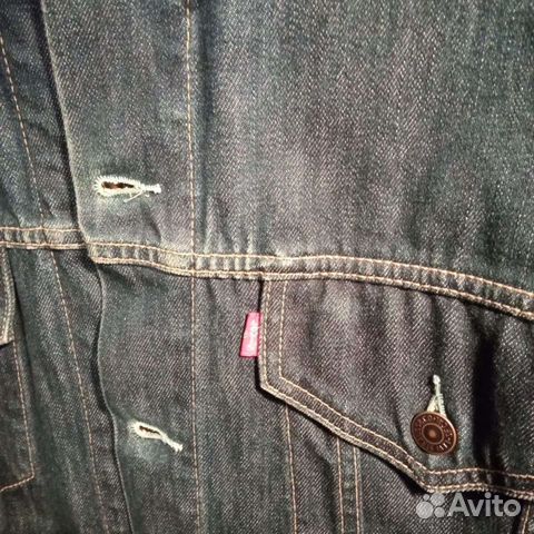 Джинсовая куртка levis