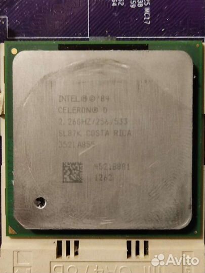 Процессор материнская плата