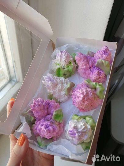 Подарок - зефирные цветы