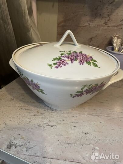 Супница фарфор СССР