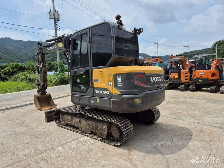 Мини-экскаватор Volvo EW 60C, 2018