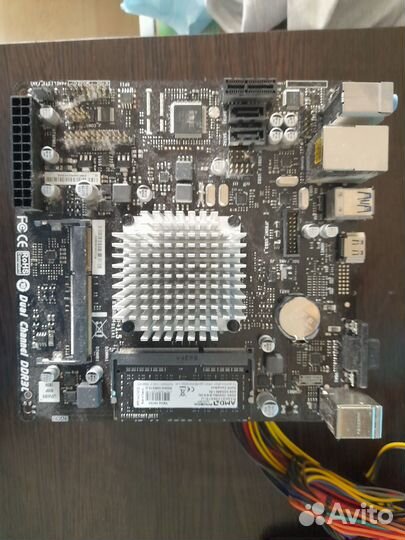 Материнская плата с процессором intel j3160