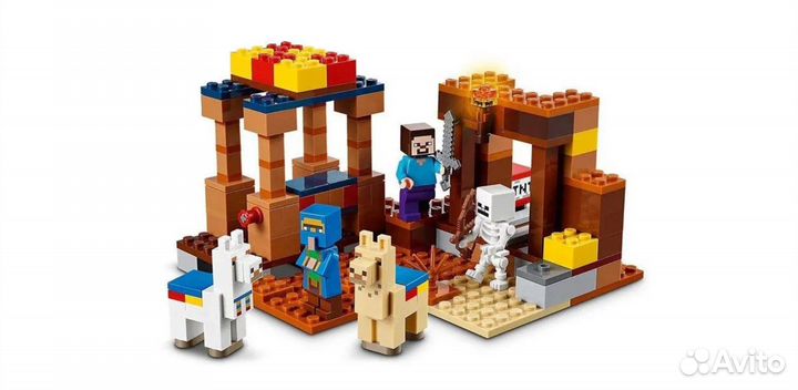Конструктор 11583 Майнкрафт Торговый пост 213дет