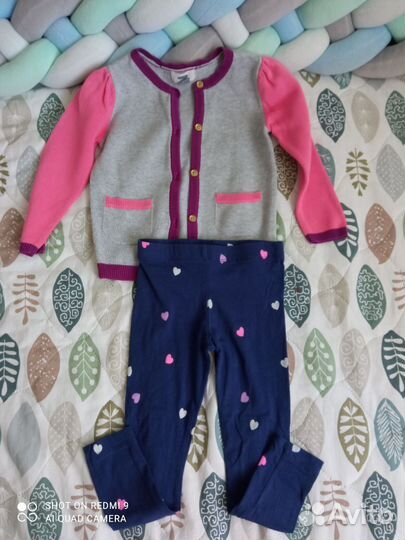 Пакет вещей для девочки, размер 92-98