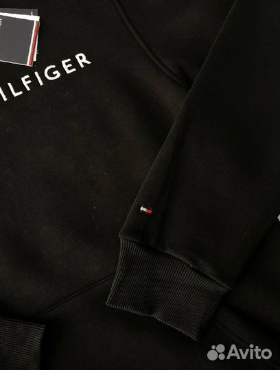 Толстовка Tommy Hilfiger черный люкс