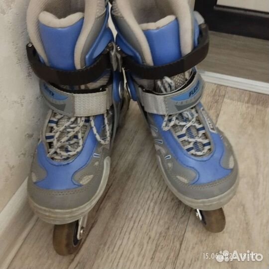 Роликовые коньки детские раздвижные