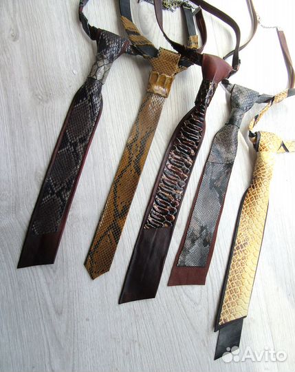 Галстуки Классика кожа